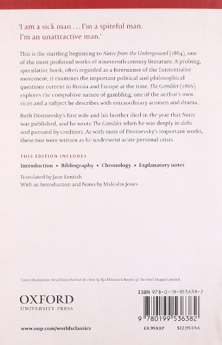 Image of NOTES FROM THE UNDERGROUND, AND THE GAMBLER REISSUE OWC