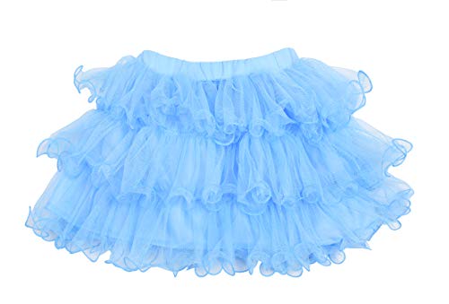 Image of Dressy Daisy Girls Unicorn Clothing Set (Cotton Tee Shirt with Tutu Skirt) Fancy Dress Up Clothes, Blue Pink Purple