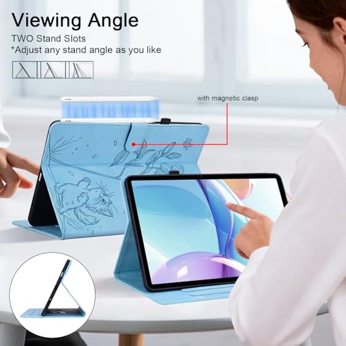 Funda para iPad Pro 11 M5 con encendido automático que evita caídas del lápiz 6