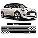 Motorhauben-Aufkleber, Türseitenstreifen, Sitkcer, für Mini Cooper R50 R52 R53 R55 R56 R57 R58 R59 F55 F56 F57