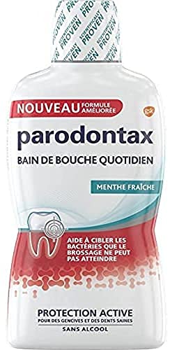 Parodontax Bain de bouche Menthe Fraîche 500 ml Cover