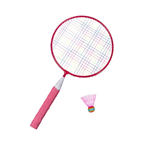 SUPVOX Badminton Kit Boys and Girls 1 Set Badminton Racket Sets for Boys and Girls Handle Nice Balls Promote Hand-Eye Coordinati