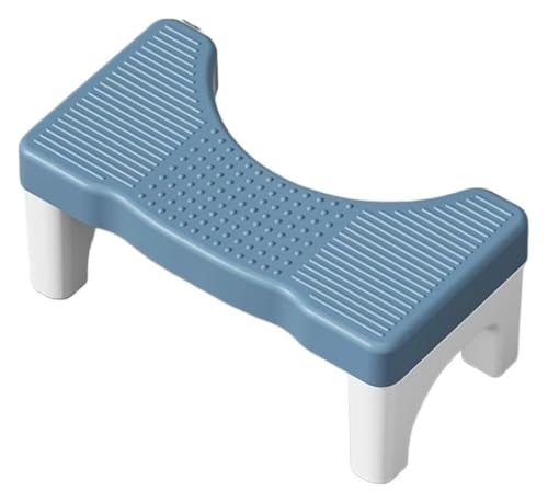Taburete de baño ajustable azul: accesorio ergonómico para corregir la postura 2