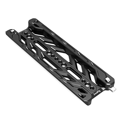 Image of SmallRig 8'' Lightweight Dovetail Plate for ARRI with Maximum Load 20kg, Dovetail Plate with Safety Design for Attaching Kit, Baseplate, Cheese Plate or Vehicle