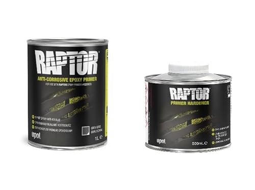 shabbychiccolors SHABBY CHIC COLORS RAPTOR fondo epossiddico 1,5 lt (1 lt fondo + 500ml catalizzatore)