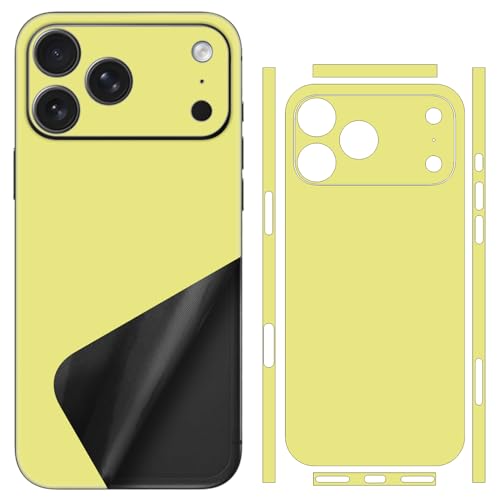 Protector de vinilo iPhone 17 Pro Max colorido trasero con adhesivo 3M de alta resistencia 1