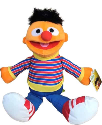 SESAMSTREET Sesame Street - Barrio Sesamo Peluche Epi (Naranja) 28cm Sentado y 40cm de pie - Calidad Super Soft