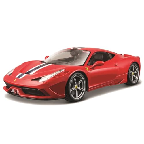 Modellino in scala 1:18 in metallo, rappresentante la 458 Speciale