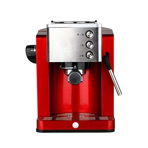 Espresso, Kaffeemaschine, Milchsystem mit Cappucino, 15 bar, Direktwahltasten Drehregler, großer 1,2 l, 850W, Edelstahl/schwarz, B
