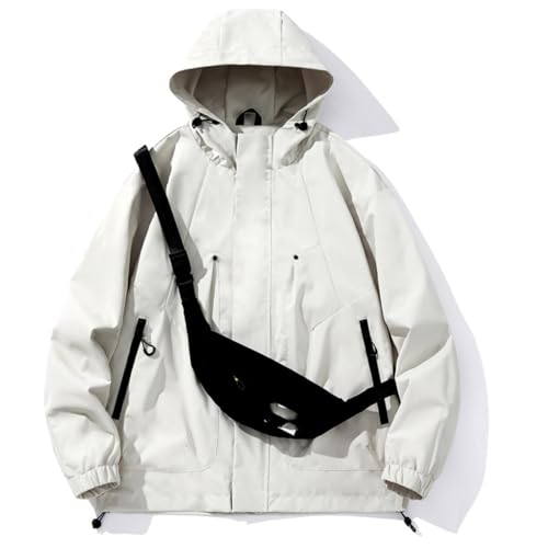 Veste d'extérieur de printemps pour hommes veste de travail coupe-vent légère - 2