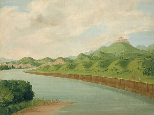 Image sur Toile la Tour de George Catlin SERENDIPITP Tableau Décoration Chambre 60x90cm