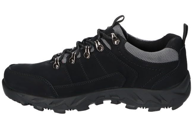 CY110 SOLIDNE ORYGINALNE TREKKINGI BUTY SKÓRZANE MĘSKIE BK 41