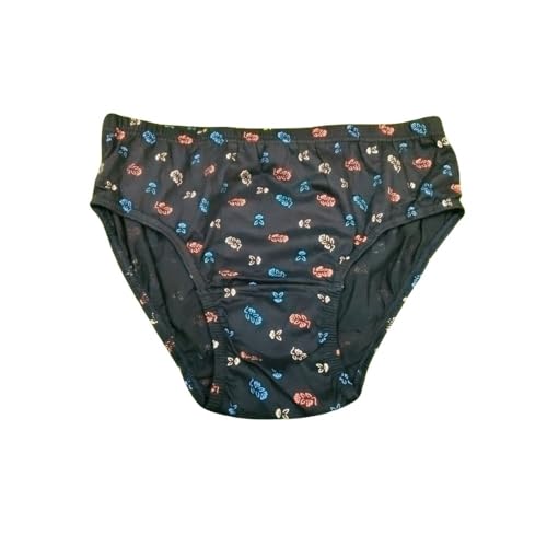 Image of LILSLIM ENA Print | Women's Briefs | Full Coverage, 100% Super Soft Cotton, | Inner Elastic Waistband | Innerwear, Panties | Floral Print (Pack of 5) (Multicolor)