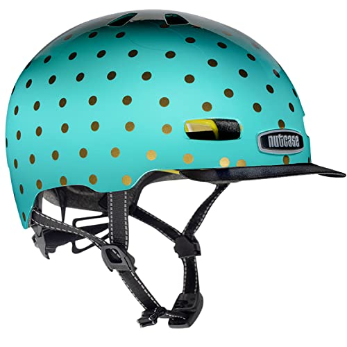 Casco juvenil unisex Nutcase XS que evita los pellizcos en la barbilla al cerrarlo