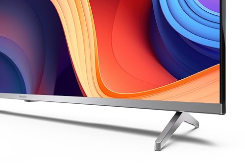 SHARP 55" 4K Ultra HD QLED Google TV Frameloos Quantum Dot HDR Dolby Vision Dolby Atmos HDMI 2.1 eARC - Afbeelding 4