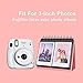 68 Pockets Mini Photo Album for Fujifilm Instax Mini 7s 8 8+ 9 25 26 50s 70 90/ Fujifilm Instax SP 1/ Polaroid PIC-300P/ Polaroid Z2300/ LG PD 233/ LG PD 239/ Name Card (Pink)