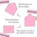 A7 Envelopes 100 Pack Pink Envelopes 5x7 V-shaped Flap, Suitable for 5x7 Photos, Cards, Weddings, Invitations, Announcements, Baby Gifts 5.25 