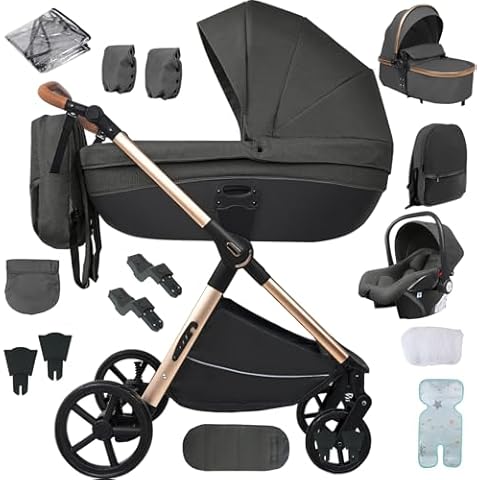 Nine point nine 4 in 1 Pushchair Pram Travel System Cover