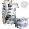 TAILI Vakuumbeutel f r Kleidung Gro  W rfel 4 Jumbo Vakuumbeutel f r Bettdecken Vacuum Bags for Clothing Vakuumierbeutel Kleidung f r Bettw sche Kissen Zuhause Reise