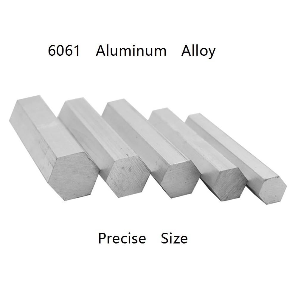 10 szt. Aluminiowy pręt sześciokątny 6061 Solidne pręty o długości 200-1000 mm do inżynierii rzemieślniczej(100x24mm)