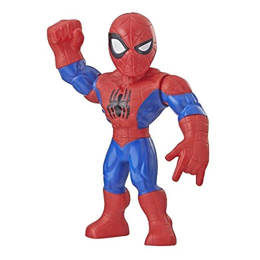 Hasbro Playskool Heroes Mega Mighties Avengers Mega Spider Man, Multicolor, E4147ES0