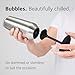 Huski Champagne Flute | NEW | Award-winning Design with Detachable Stem | Premium Stainless Steel Champagne Glass with Lid | Triple Insulated Tumbler | 8oz Capacity | Great Gift (Champagne)