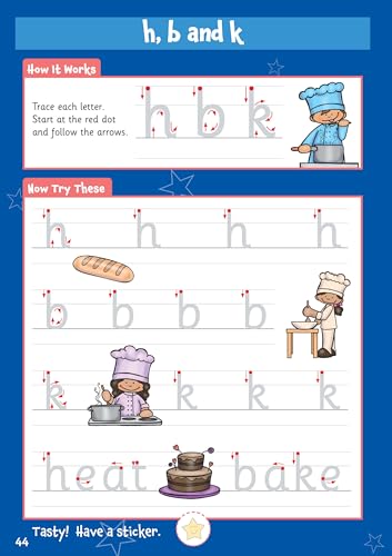 10 Minutes a Day Writing for Ages 3-5 (with over 100 stickers) (CGP Reception Activity Books and Cards) - Image 8