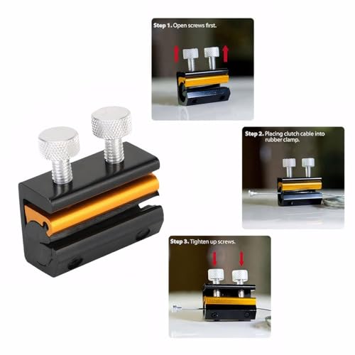Image of Double-Headed Cable Luber Tool for Brake Cable Lubrication,Cable Lube Dispenser Tools for Motorcycles Bicycle Scooter,Universal Motorcycle Tools Cable Lube (Black)