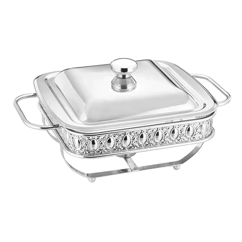 BNF®Stainless Steel Chafing Dish Sturdy Warmer Server for Restaurant Home Buffet Silver|Home & Garden | Small Kitchen Appliances |1 Buffet Chafer Set Deal