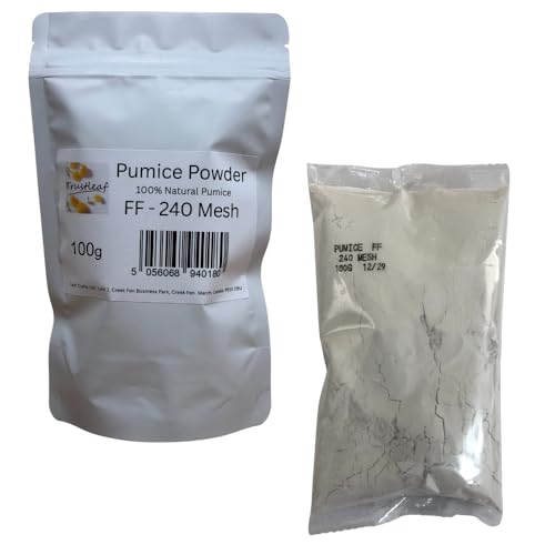 Pomice in polvere da 100 g, (grado selezionabile), per artigianato,