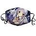 Produktbild Männer Frauen Angel Beats! Anime Face Decoration Anti-Staub Winddichte Abdeckung Verstellbare Ohrschlaufe Weiß