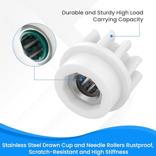 Image of SDTC Tech 2 Pcs Easy Mop Pedal Broom Spin Replacement, One Way Clutch Bearing Repair, Spin Mop Bucket Gear Replacement, Mop Bucket Bearing Compatible with Oce DAR, Vi LIDA