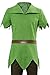 lancoszp Hombres Mujeres Disfraz de Peter Pelicula Cosplay Hada Superheroe Vestido Camiseta...