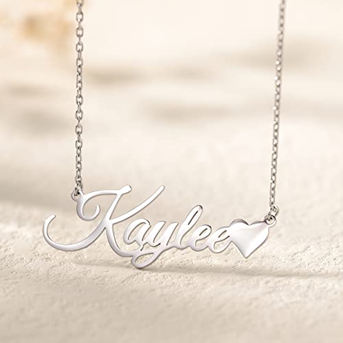 Custom Name Necklace Personalized Sterling Silver Necklaces for Women Customized Name Necklaces Pendant Jewelry Gifts for Women3