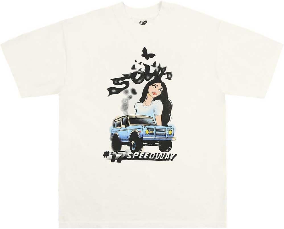 Olivia Rodrigo Sour Airbrush Official Tee T-Shirt Mens Unisex