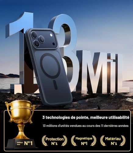 Coque iPhone 17 Pro Max durable contre chutes et rayures - 2
