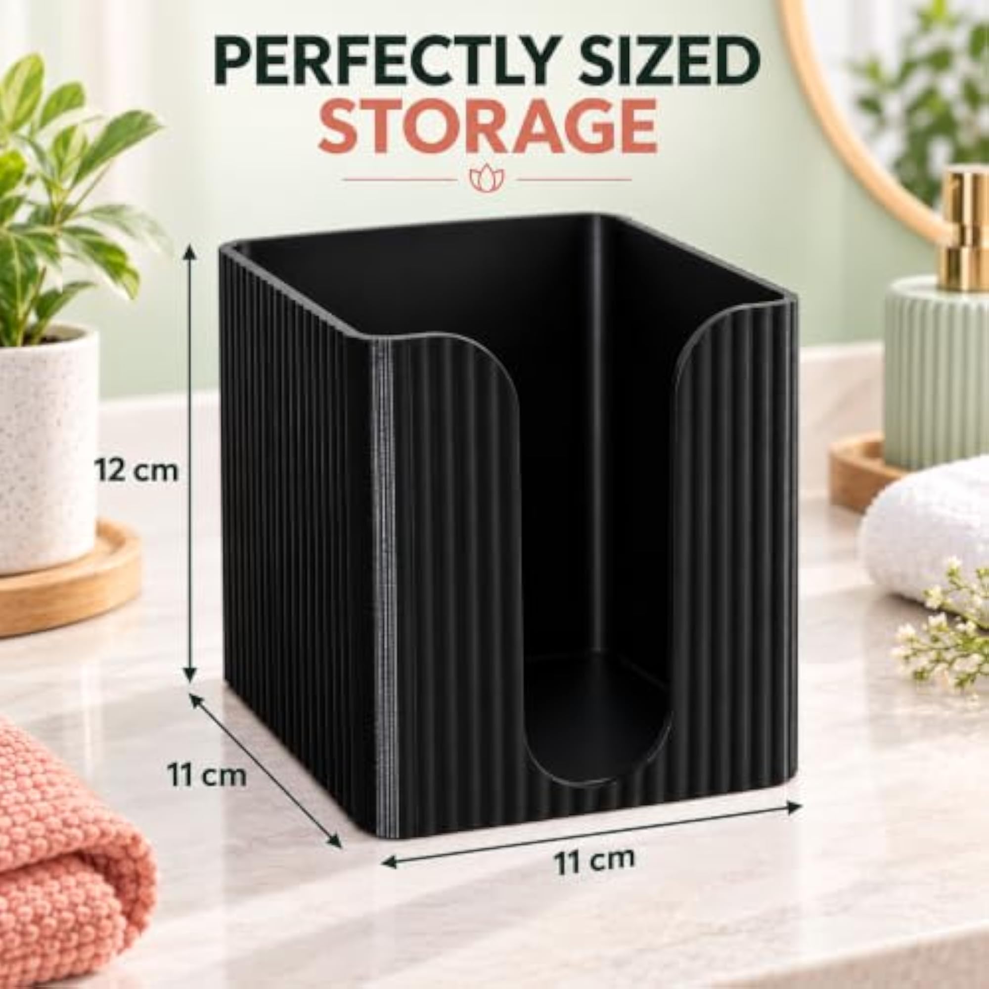 Sanitary Napkin Holder, 20 Capacity Storage Box