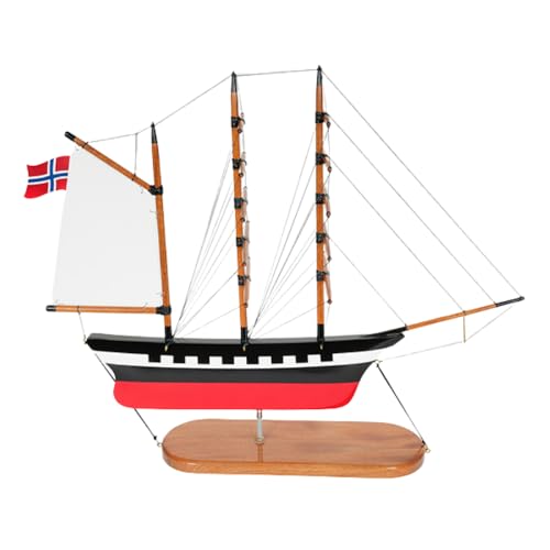 Old Modern Handicrafts Wind Pointer Model Boat Weather Vane - Premium Quality Wood - Décor for Home & Office - 29.5L x 9.3W x 24.0H Inches