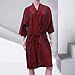 FOMIYES Red Salon Gown Robe Cape for Client Barber Beauty Salon, Women Smock Gown Robes Cape, Hair Salon Smock, Kimono Haircut Apron Hairdressing