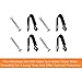 Front Brake Shoes Springs Pins for Suzuki King Quad KingQuad 250 300 LT-4WD-X LT-F4WD-X LT-F300-F, OEM# 54400-39840