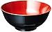 JapanBargain 2396, Udon Bowl Large Japanese Black and Red Melamine Plastic Ramen Cereal Pho Noodle Soup Bowl 52 Ounce