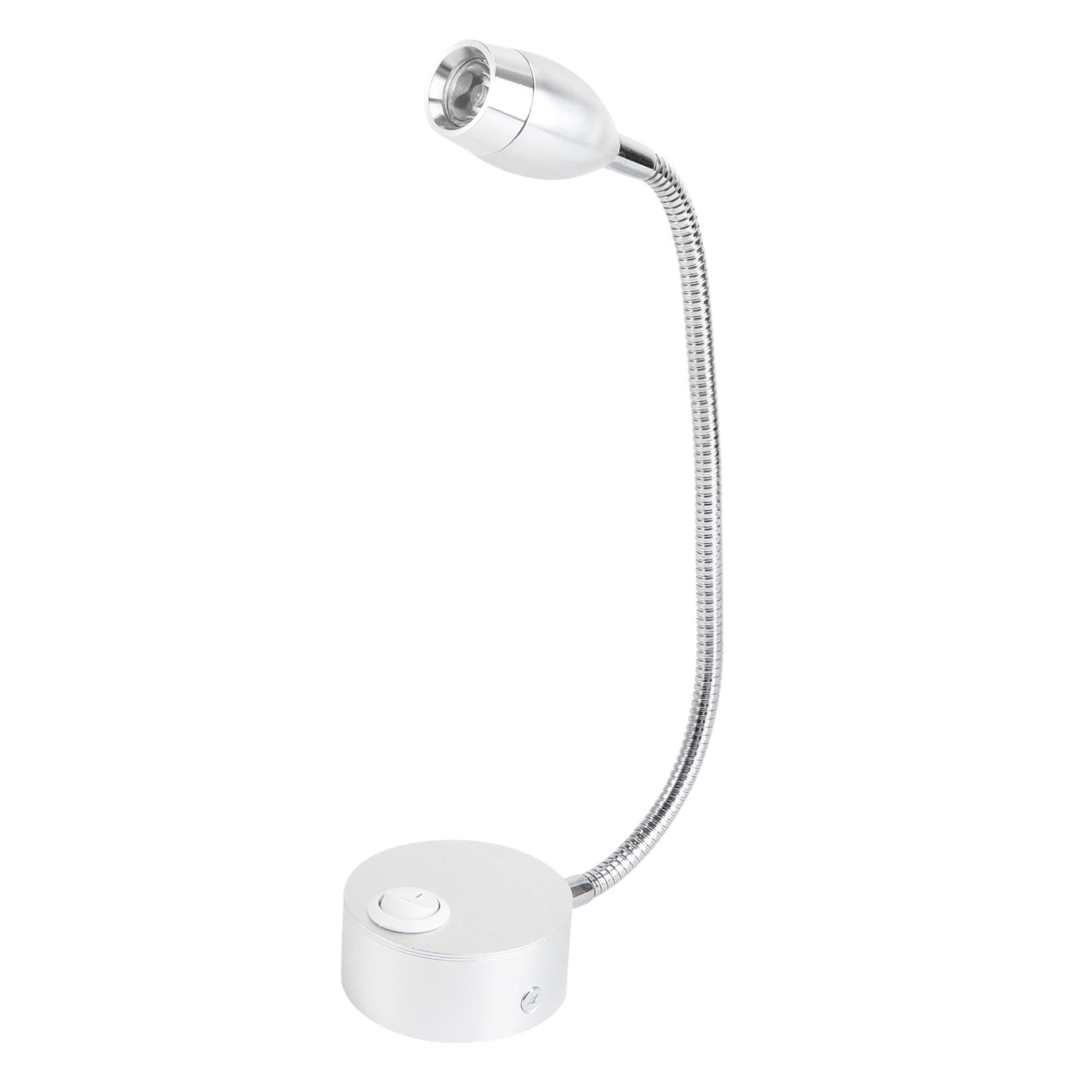 FOYTOKI Modern Led Hoses Wall Lamp Flexible Bedside Reading Light for Bedroom No External Wiring