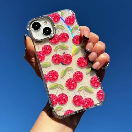 Coque iPhone 15 Pro mince légère anti-rayures compatible design mignon filles