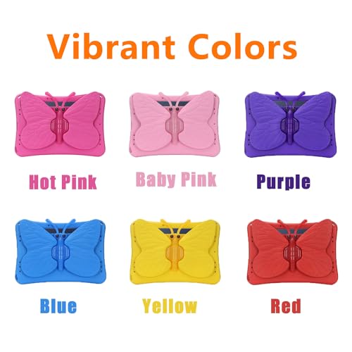 Étui pour enfants Samsung Galaxy Tab A9 Plus support tablette violet EVA - 6