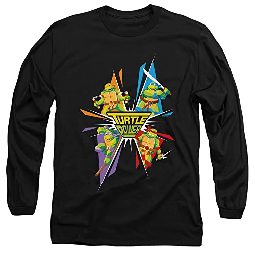 T-shirt TMNT Turtle Power manches longues idéal pour un look streetwear
