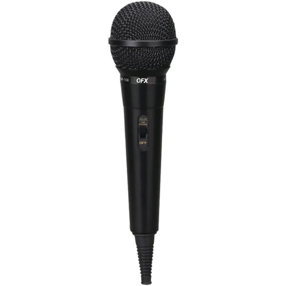 Amazon.com: QFX M-106 Unidirectional Dynamic Microphone with 10ft