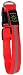 Nite Ize Nite Dawg Light Up Dog Collar Red LED Orange Webbing, Medium