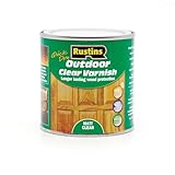 RUSTINS Outdoor Clear Varnish, Matt, 250 ml