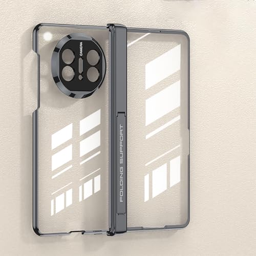 Coque Huawei Mate X5 idéale pour le streaming avec sa béquille et sa charnière noire