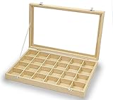 ORGANIZACIÓN ASEGURADA: Debido a su diseño horizontal, cuenta con una longitud perfecta para la colocación de tus anillos, gemelos y bisuterías con la separación adecuada para que ninguna de estas piezas pierda protagonismo